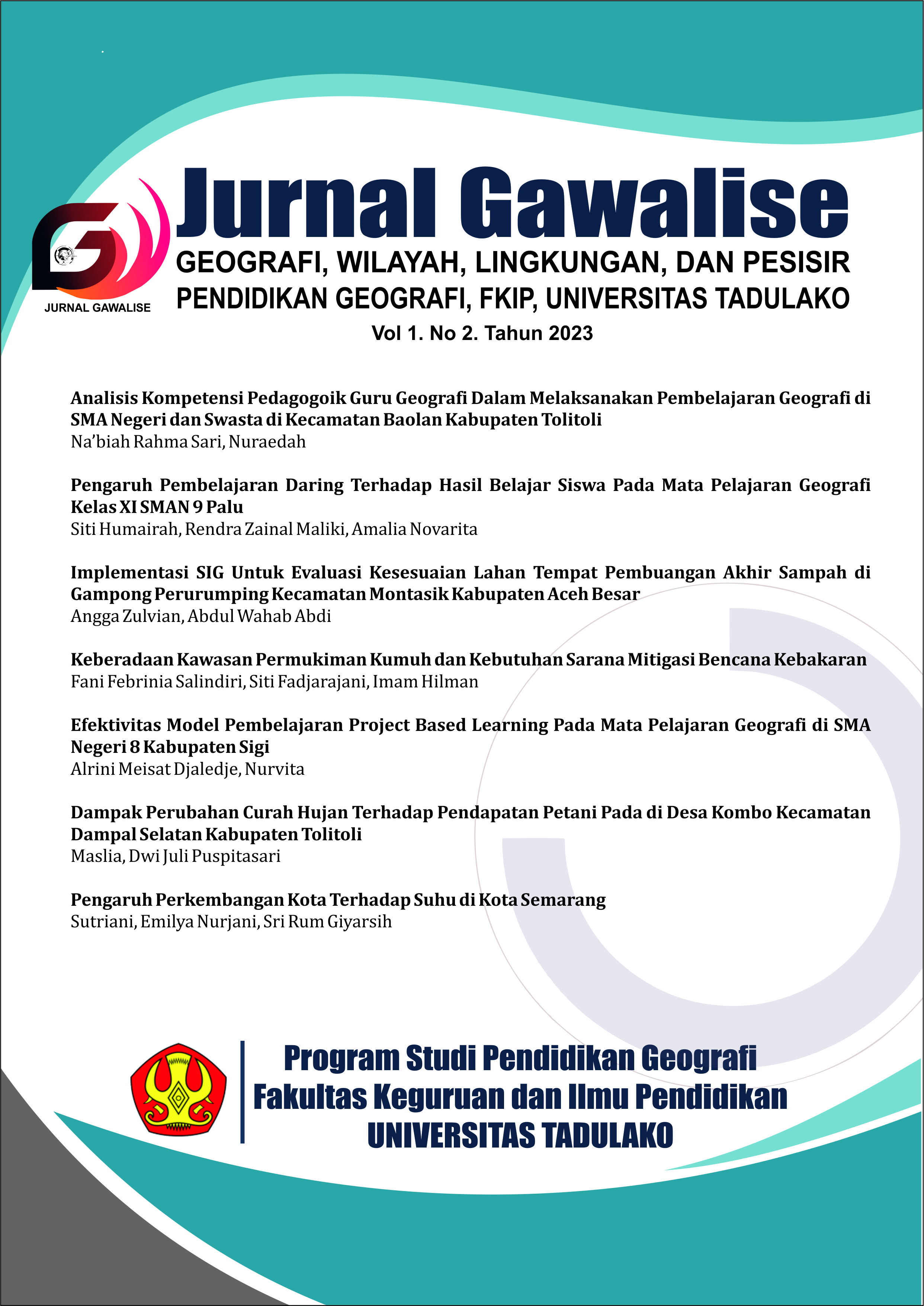 					View Vol. 1 No. 2 (2023): JURNAL GAWALISE
				